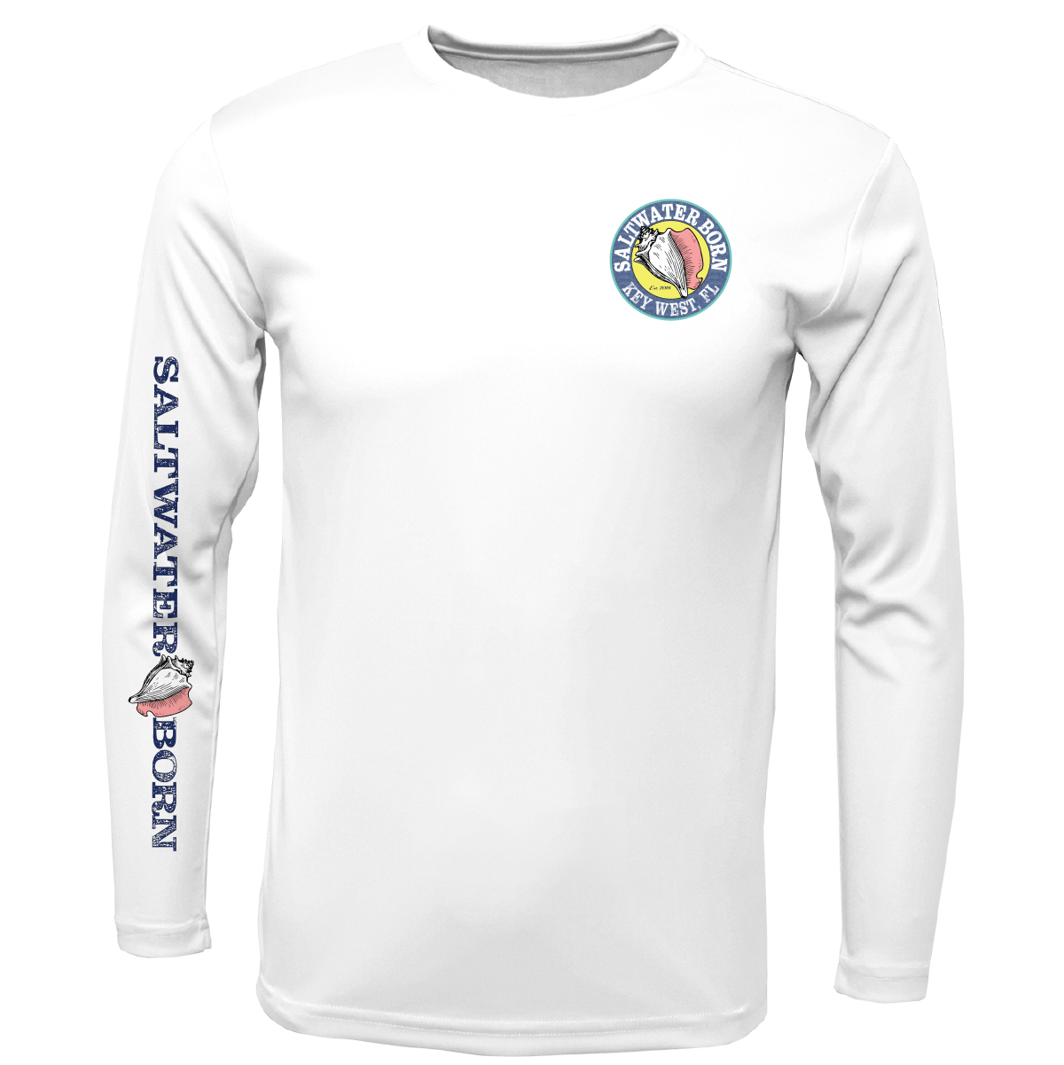 Saltwater Born Key West Wahoo Long Sleeve UPF 50+ Dry - Fit Shirt - Angler's Pro Tackle & Outdoors