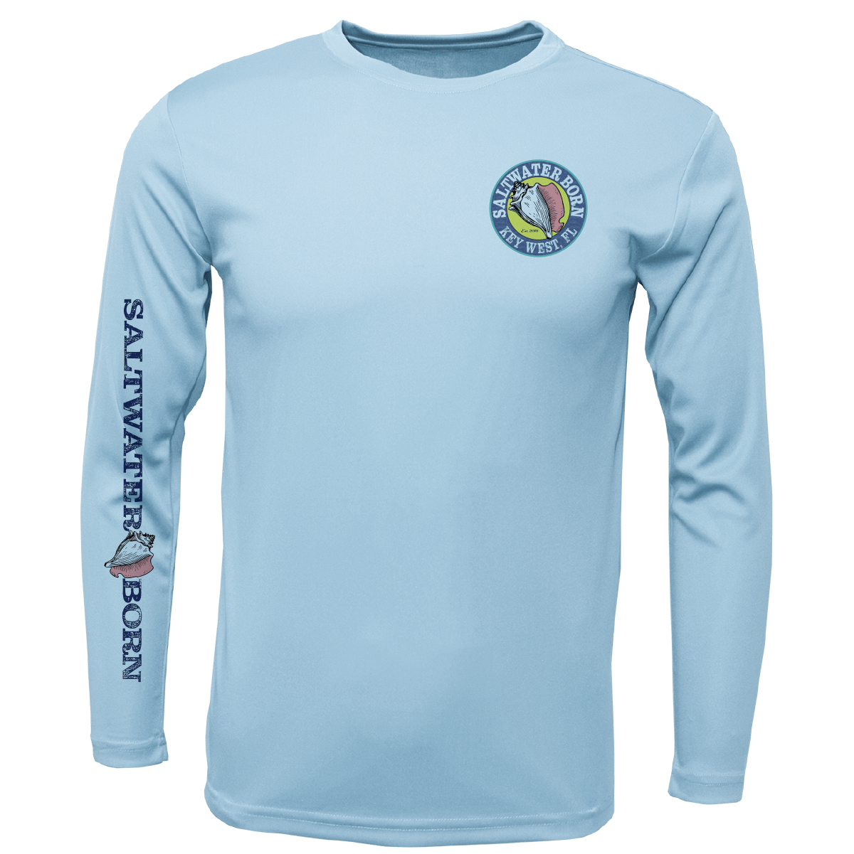 Saltwater Born Key West Wahoo Long Sleeve UPF 50+ Dry - Fit Shirt - Angler's Pro Tackle & Outdoors