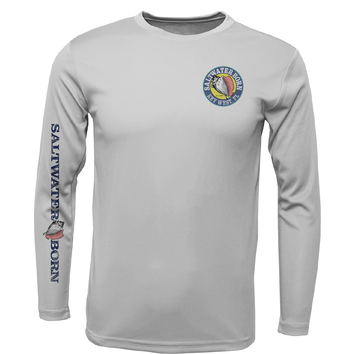 Saltwater Born Key West Wahoo Long Sleeve UPF 50+ Dry - Fit Shirt - Angler's Pro Tackle & Outdoors