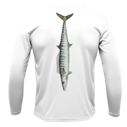 Saltwater Born Key West Wahoo Long Sleeve UPF 50+ Dry - Fit Shirt - Angler's Pro Tackle & Outdoors