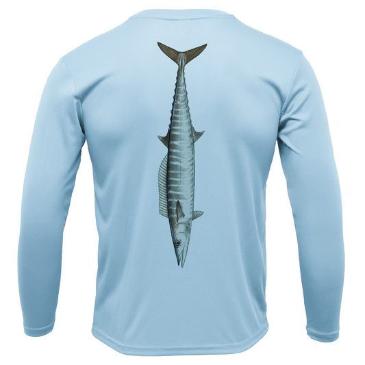 Saltwater Born Key West Wahoo Long Sleeve UPF 50+ Dry - Fit Shirt - Angler's Pro Tackle & Outdoors