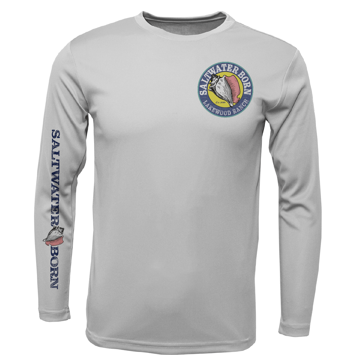 Saltwater Born Lakewood Ranch, FL Kraken Long Sleeve UPF 50+ Dry - Fit Shirt - Angler's Pro Tackle & Outdoors