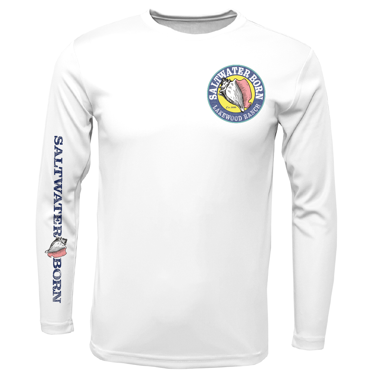 Saltwater Born Lakewood Ranch, FL Kraken Long Sleeve UPF 50+ Dry - Fit Shirt - Angler's Pro Tackle & Outdoors