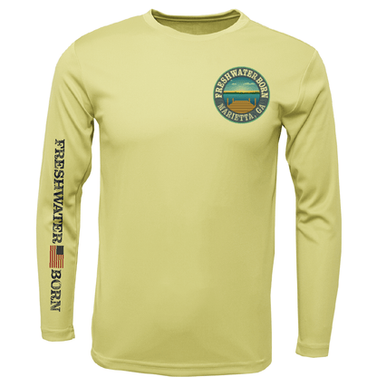 Saltwater Born Marietta, GA Freshwater Born Kraken Men's Long Sleeve UPF 50+ Dry - Fit Shirt - Angler's Pro Tackle & Outdoors