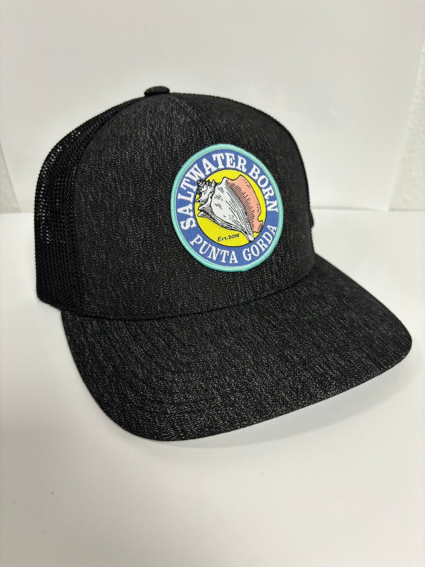 Saltwater Born Punta Gorda, FL Flexfit Hat - Angler's Pro Tackle & Outdoors