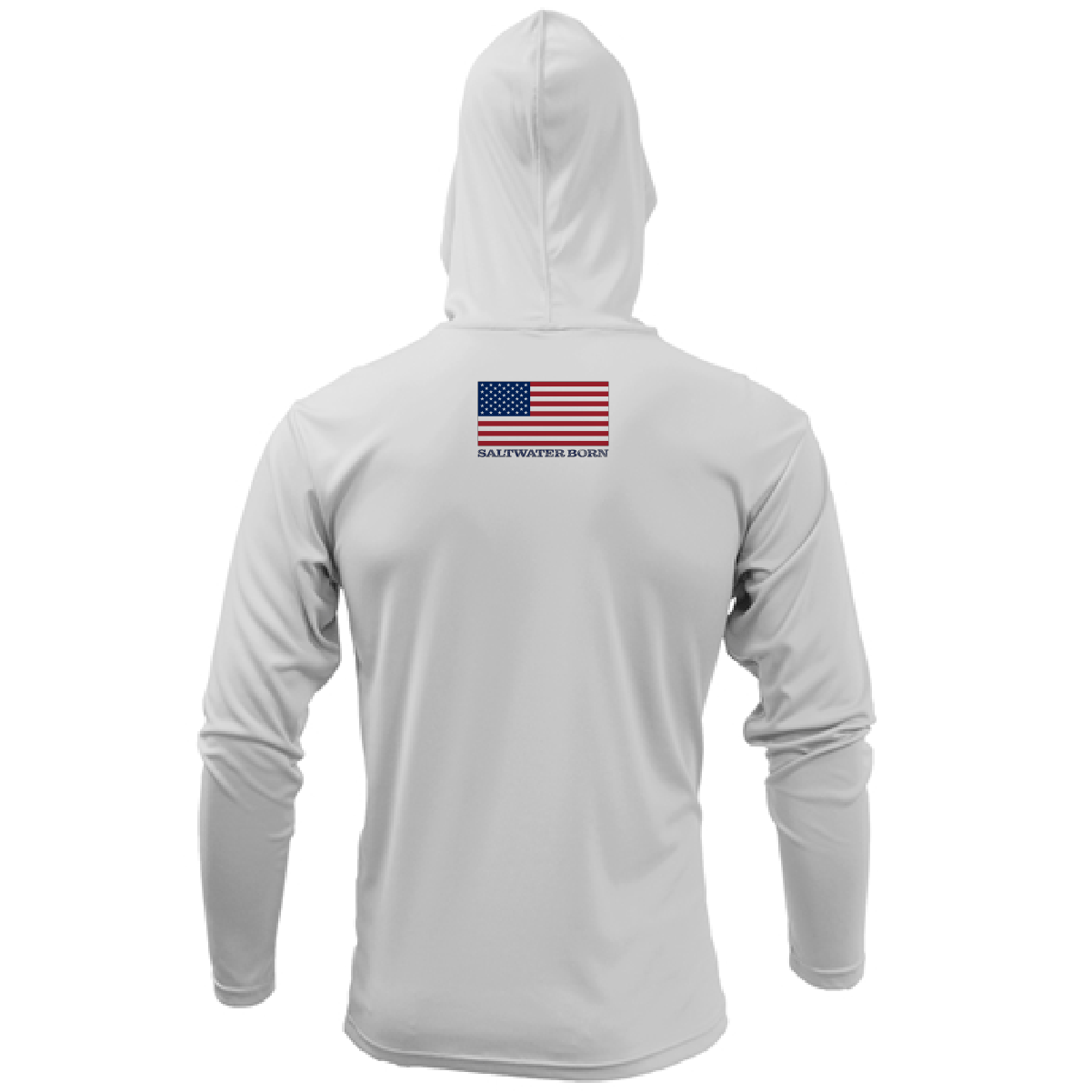 Saltwater Born State of Florida Long Sleeve UPF 50+ Dry - Fit Hoodie - Angler's Pro Tackle & Outdoors