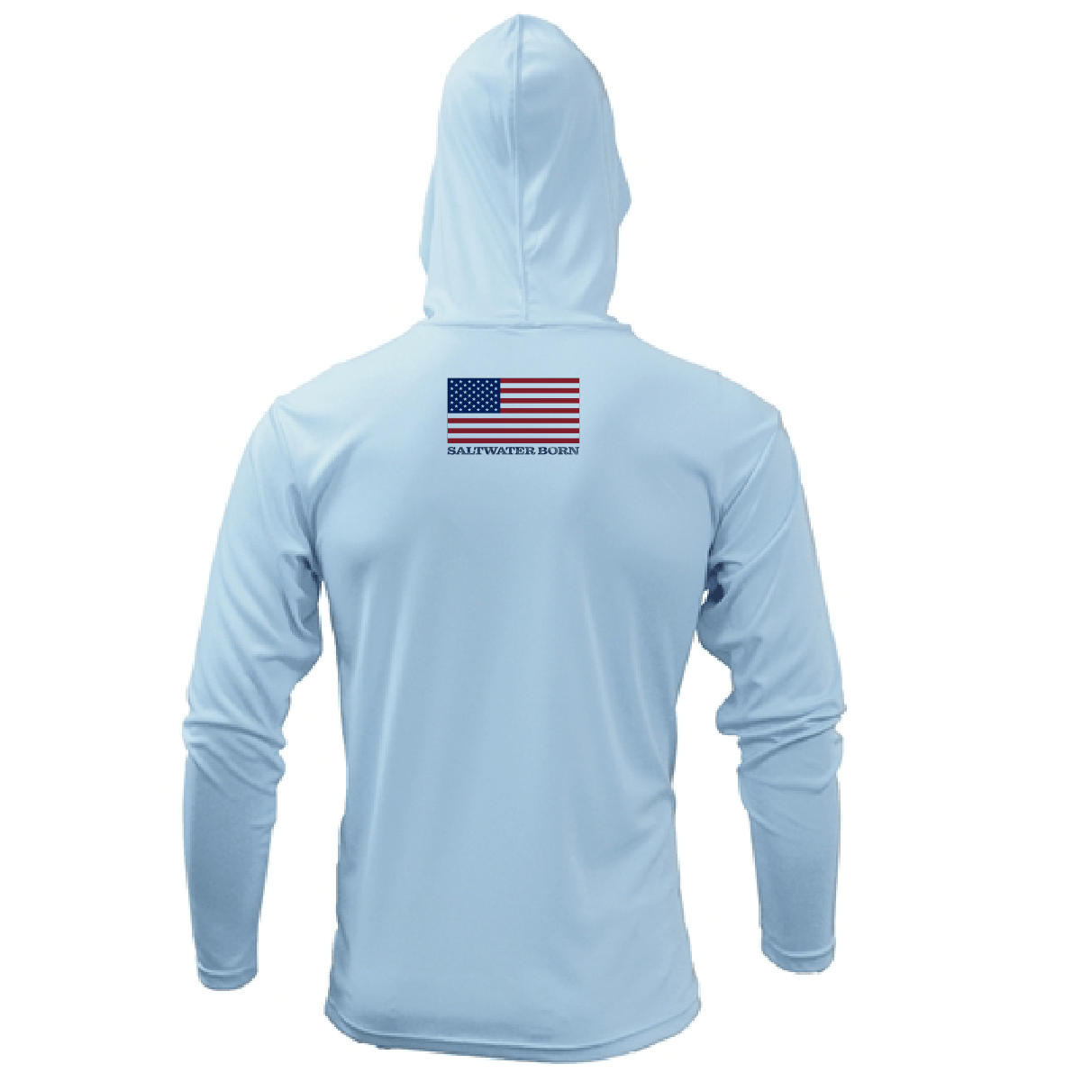 Saltwater Born State of Florida Long Sleeve UPF 50+ Dry - Fit Hoodie - Angler's Pro Tackle & Outdoors