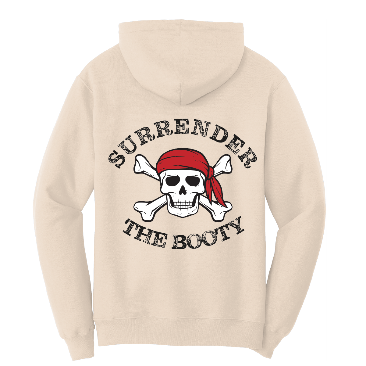 Saltwater Born Surrender The Booty Cotton Hoodie - Angler's Pro Tackle & Outdoors