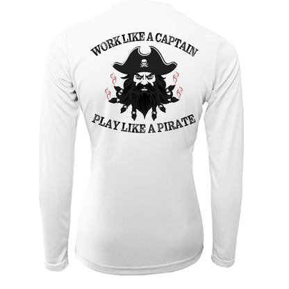 Saltwater Born Tampa Bay Blackbeard Women's Long Sleeve UPF 50+ Dry - Fit Shirt - Angler's Pro Tackle & Outdoors