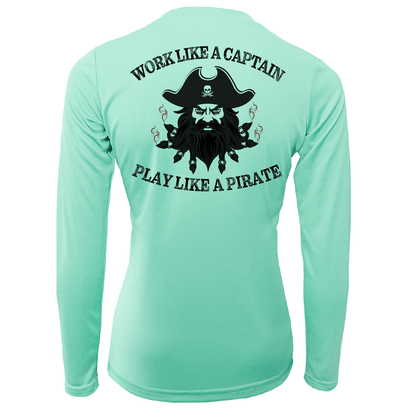 Saltwater Born Tampa Bay Blackbeard Women's Long Sleeve UPF 50+ Dry - Fit Shirt - Angler's Pro Tackle & Outdoors