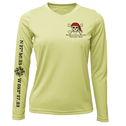 Saltwater Born Tampa Bay Blackbeard Women's Long Sleeve UPF 50+ Dry - Fit Shirt - Angler's Pro Tackle & Outdoors