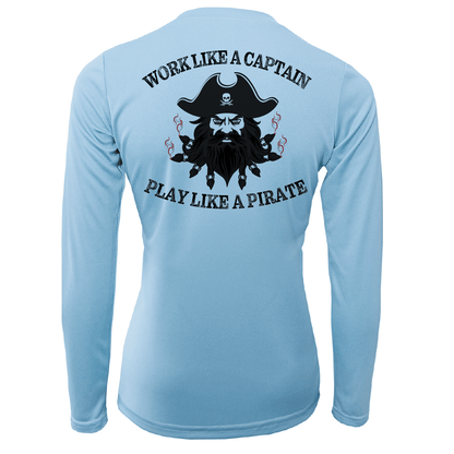 Saltwater Born Tampa Bay Blackbeard Women's Long Sleeve UPF 50+ Dry - Fit Shirt - Angler's Pro Tackle & Outdoors