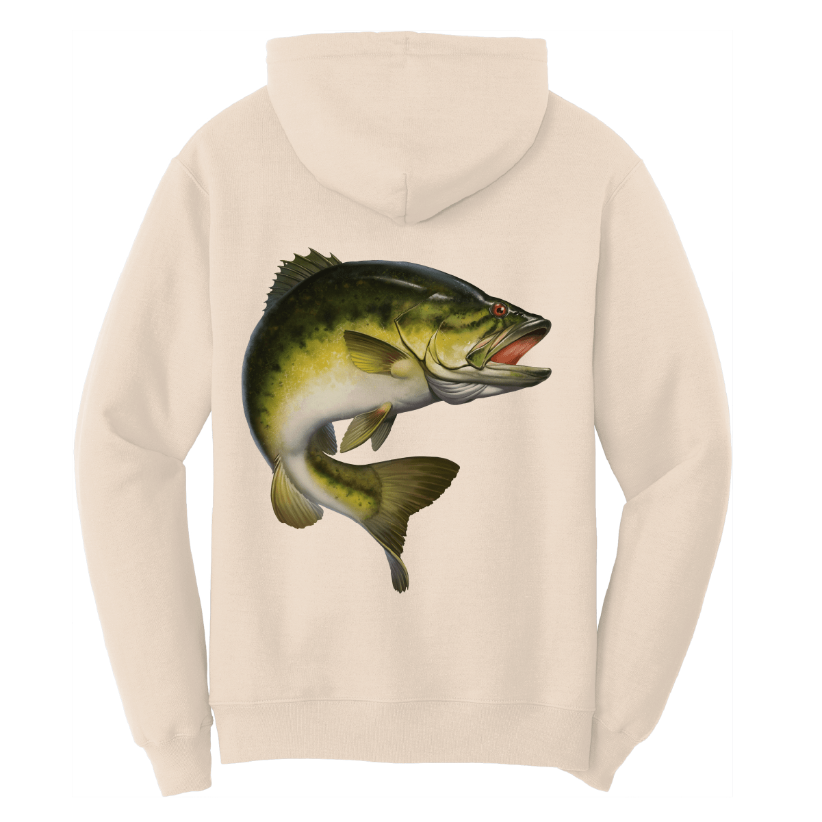 Saltwater Born Texas Freshwater Born Men's Largemouth Bass Cotton Hoodie - Angler's Pro Tackle & Outdoors