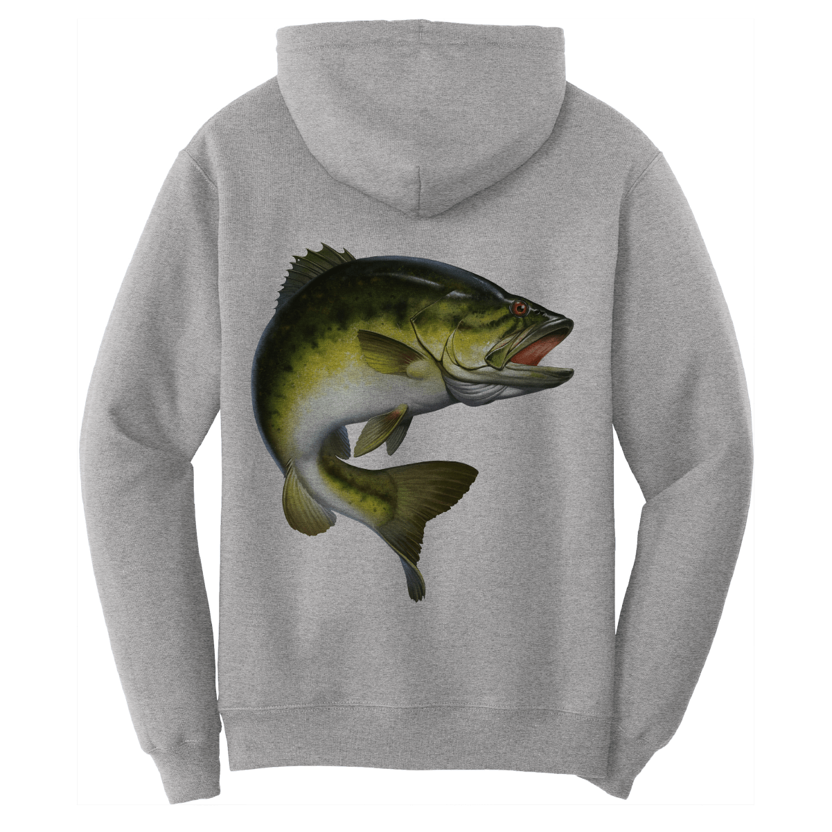 Saltwater Born Texas Freshwater Born Men's Largemouth Bass Cotton Hoodie - Angler's Pro Tackle & Outdoors