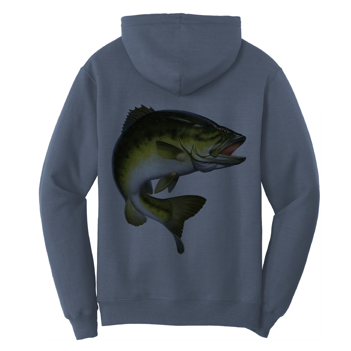 Saltwater Born Texas Freshwater Born Men's Largemouth Bass Cotton Hoodie - Angler's Pro Tackle & Outdoors