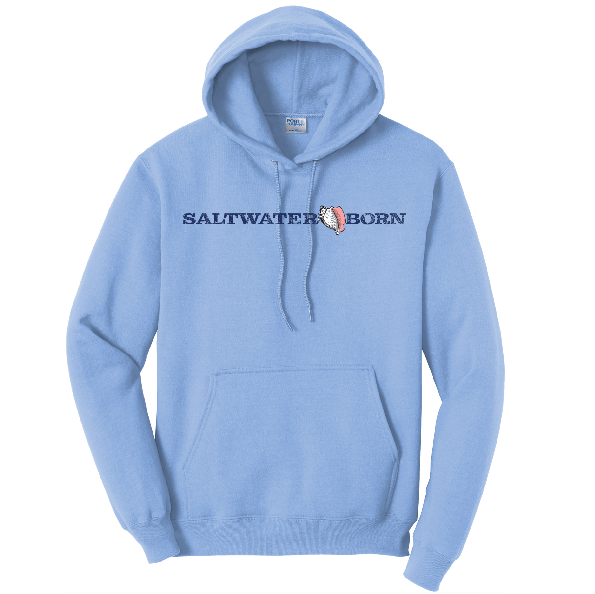 Saltwater Born Turtle Cotton Hoodie - Angler's Pro Tackle & Outdoors