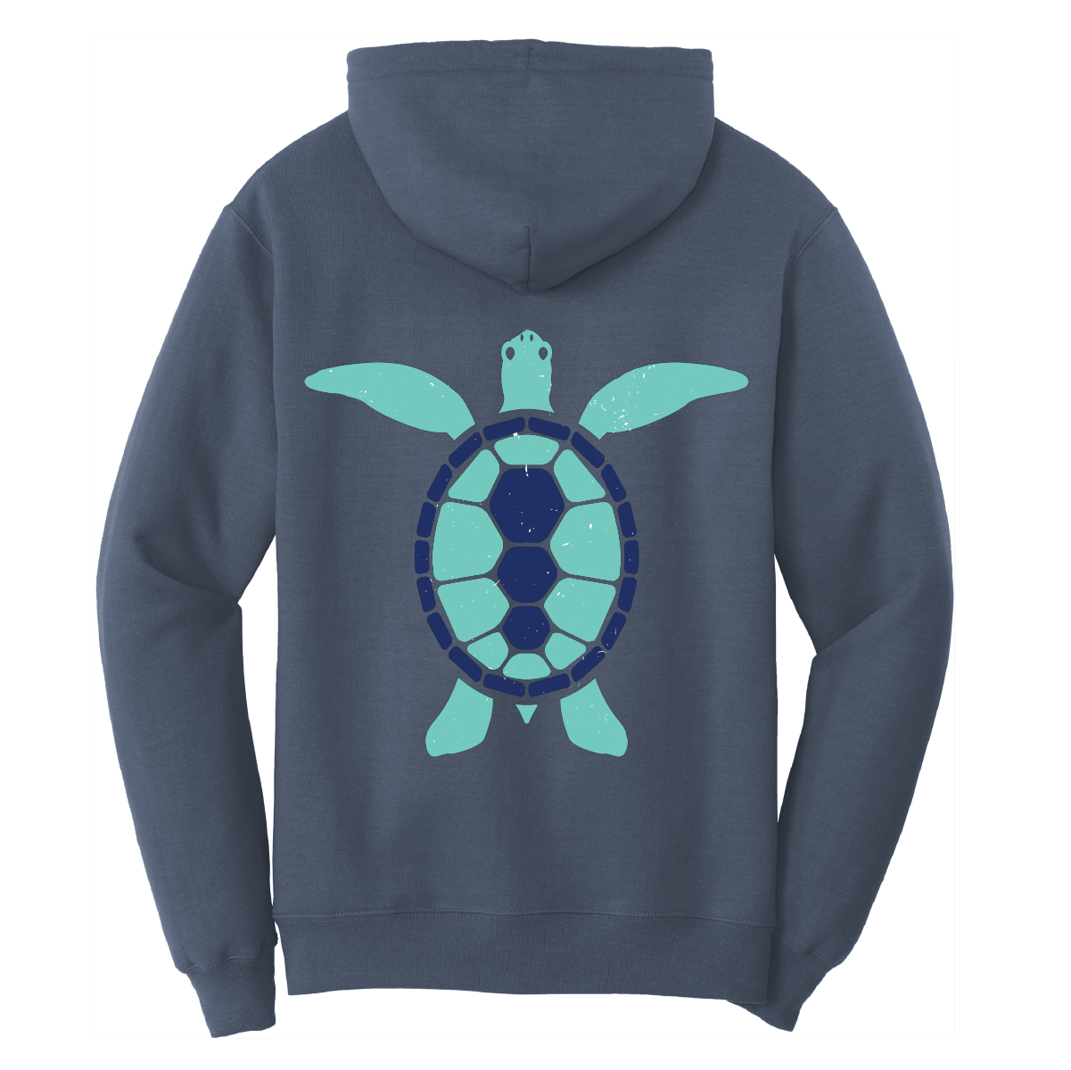 Saltwater Born Turtle Cotton Hoodie - Angler's Pro Tackle & Outdoors