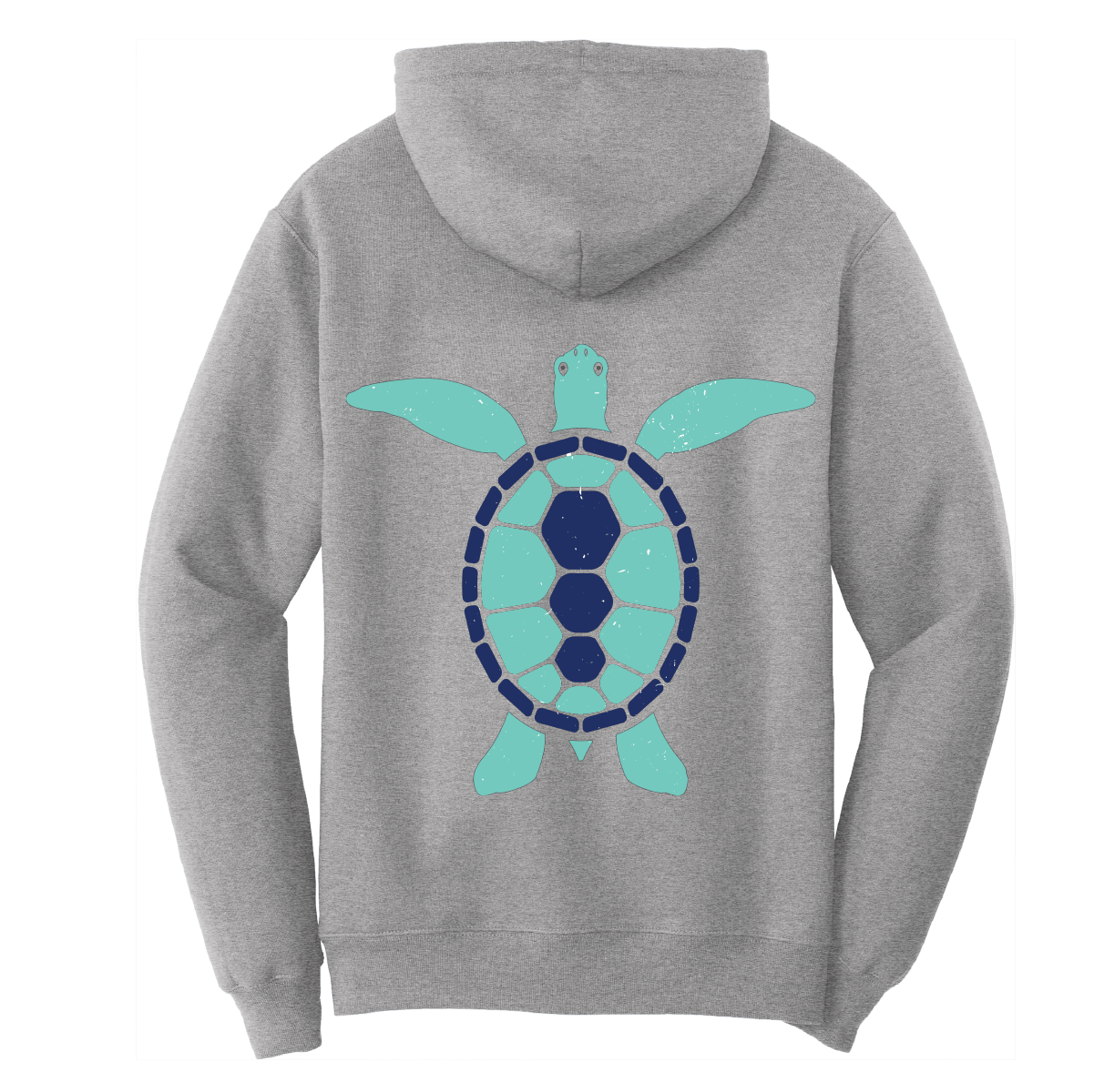 Saltwater Born Turtle Cotton Hoodie - Angler's Pro Tackle & Outdoors