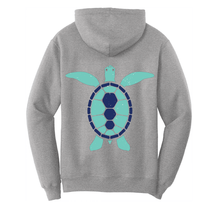 Saltwater Born Turtle Cotton Hoodie - Angler's Pro Tackle & Outdoors