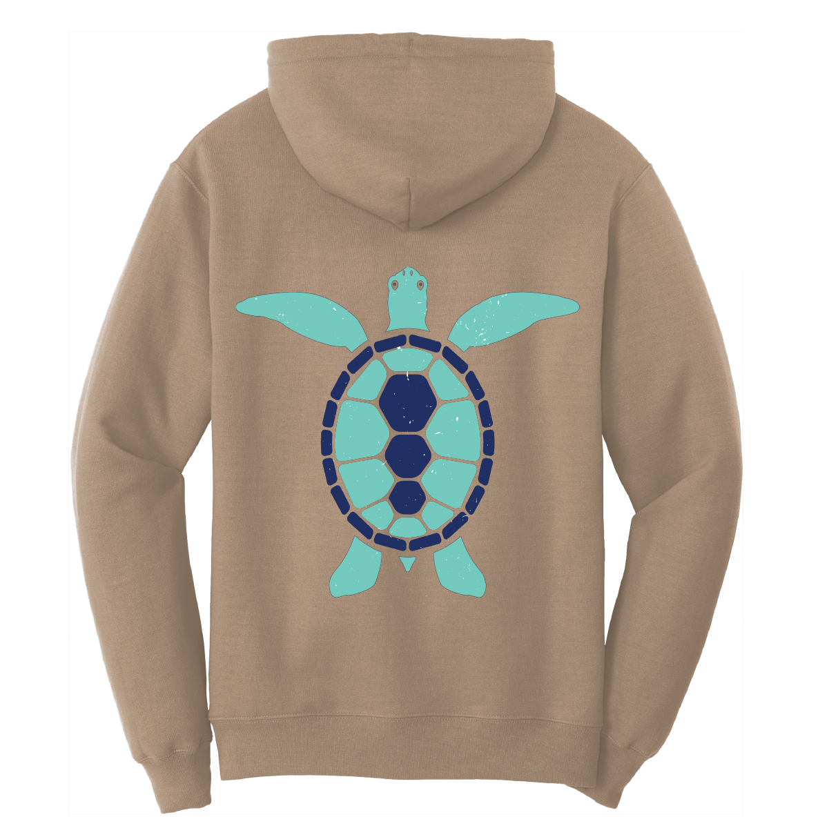 Saltwater Born Turtle Cotton Hoodie - Angler's Pro Tackle & Outdoors