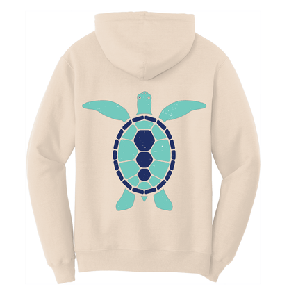 Saltwater Born Turtle Cotton Hoodie - Angler's Pro Tackle & Outdoors