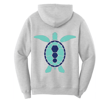 Saltwater Born Turtle Cotton Hoodie - Angler's Pro Tackle & Outdoors