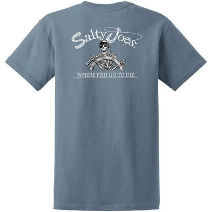 Salty Joe's Back From The Depths Heavyweight Cotton Tee - Angler's Pro Tackle & Outdoors