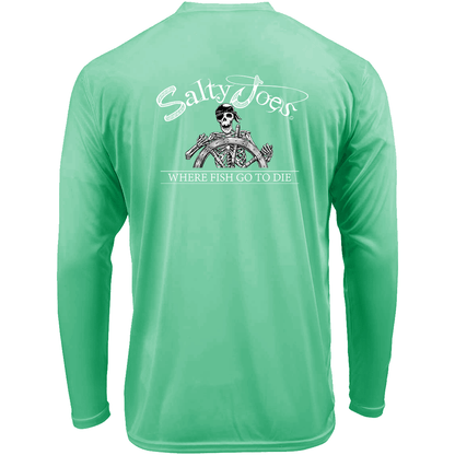 Salty Joe's Back From The Depths Long Sleeve Sun Shirt - Angler's Pro Tackle & Outdoors