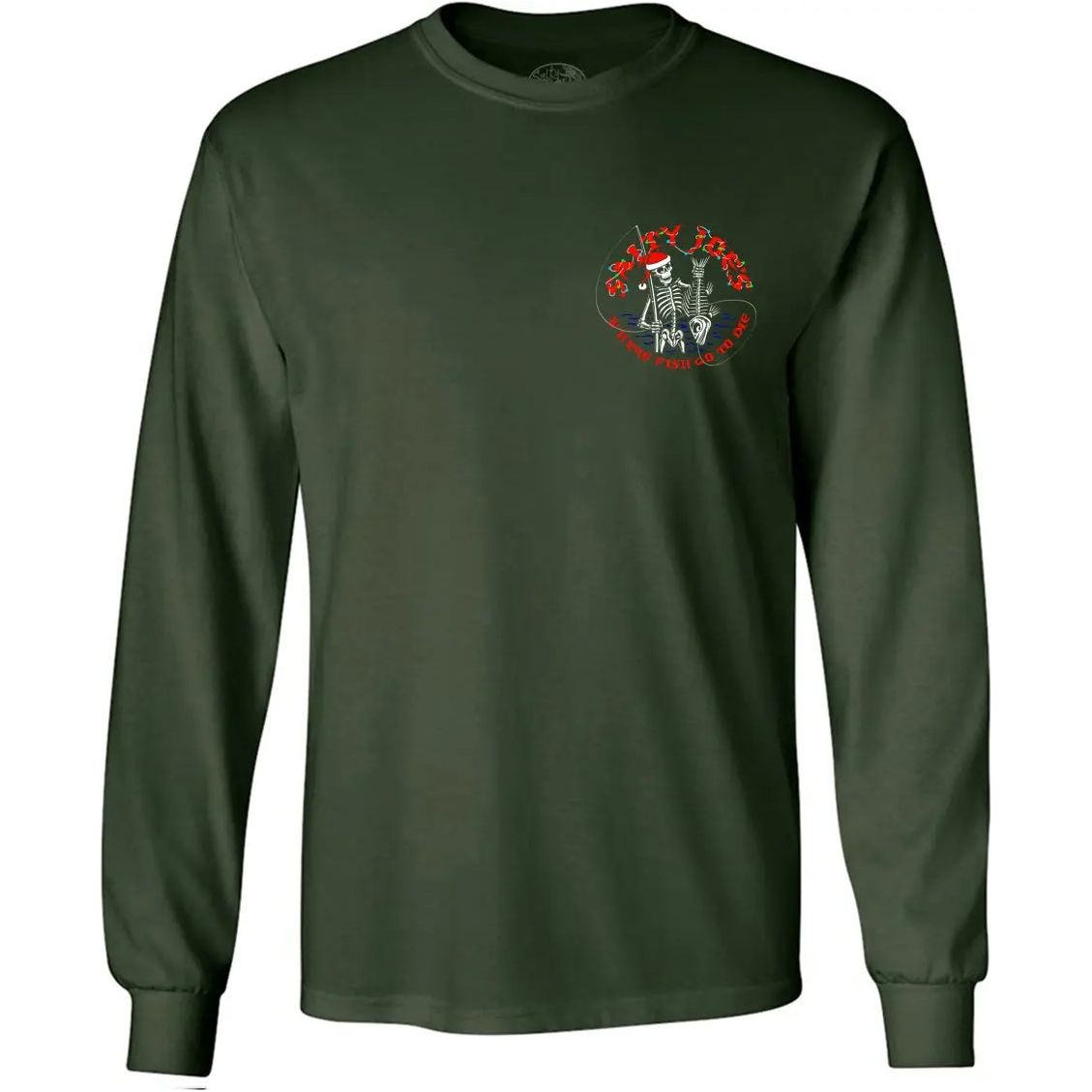 Salty Joe's Christmas Dinner Long Sleeve Tee - Angler's Pro Tackle & Outdoors
