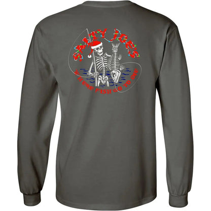 Salty Joe's Christmas Dinner Long Sleeve Tee - Angler's Pro Tackle & Outdoors