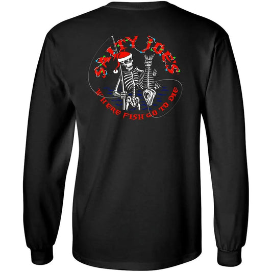 Salty Joe's Christmas Dinner Long Sleeve Tee - Angler's Pro Tackle & Outdoors