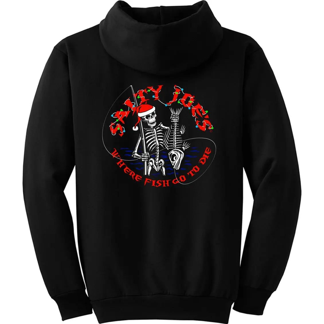 Salty Joe's Christmas Dinner Pullover Hoodie - Angler's Pro Tackle & Outdoors