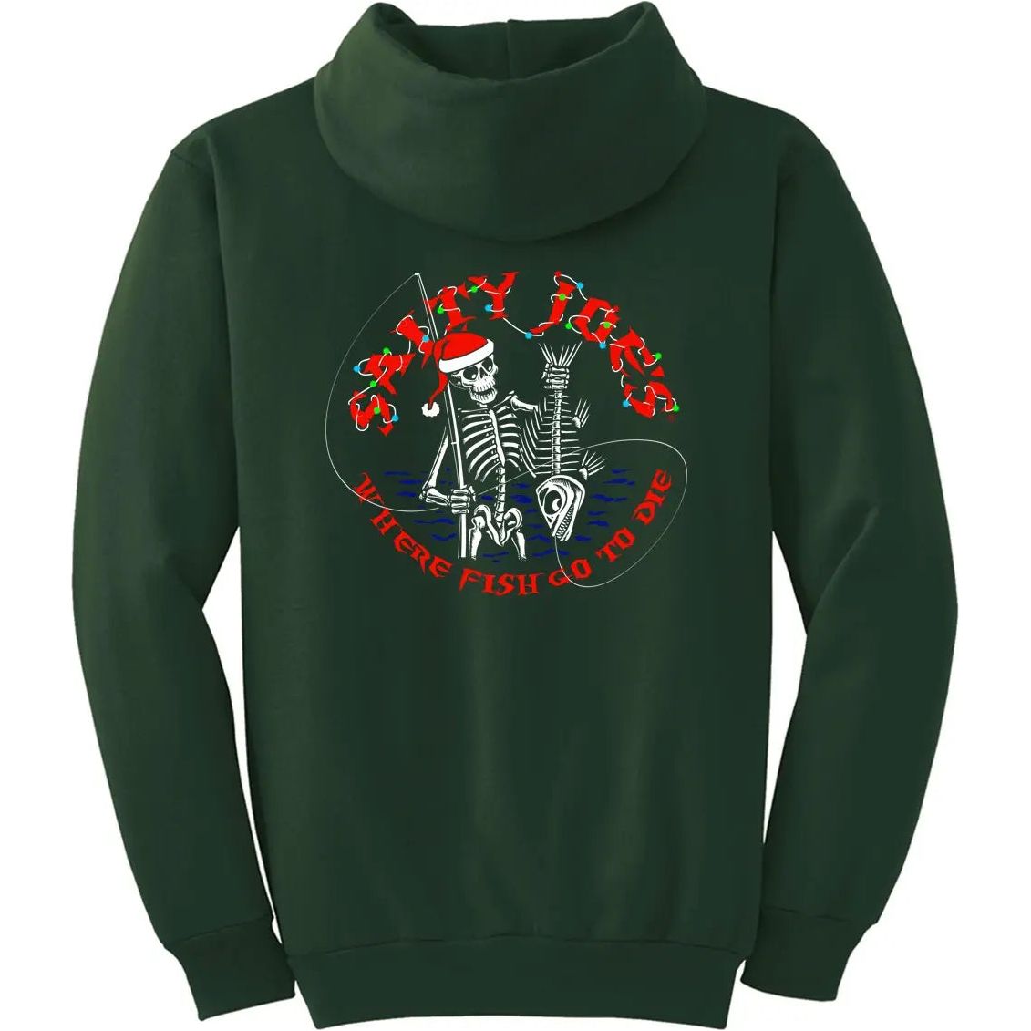 Salty Joe's Christmas Dinner Pullover Hoodie - Angler's Pro Tackle & Outdoors