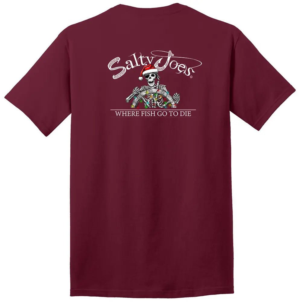 Salty Joe's Christmas Heavyweight Cotton Tee - Angler's Pro Tackle & Outdoors