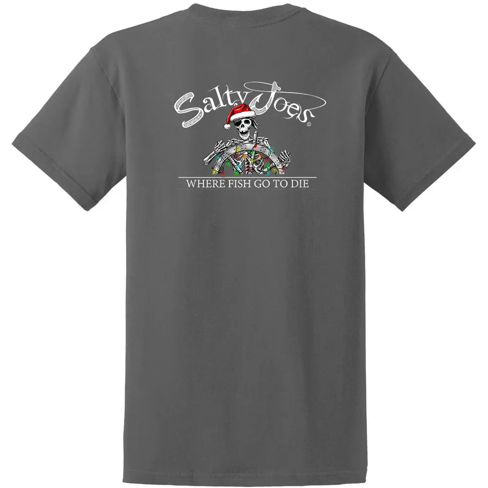 Salty Joe's Christmas Heavyweight Cotton Tee - Angler's Pro Tackle & Outdoors