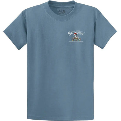 Salty Joe's Christmas Heavyweight Cotton Tee - Angler's Pro Tackle & Outdoors