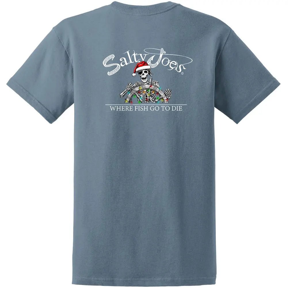 Salty Joe's Christmas Heavyweight Cotton Tee - Angler's Pro Tackle & Outdoors