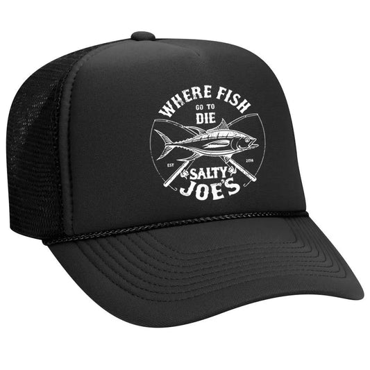 Salty Joe's Dana Logo Beach Trucker Hat - Angler's Pro Tackle & Outdoors