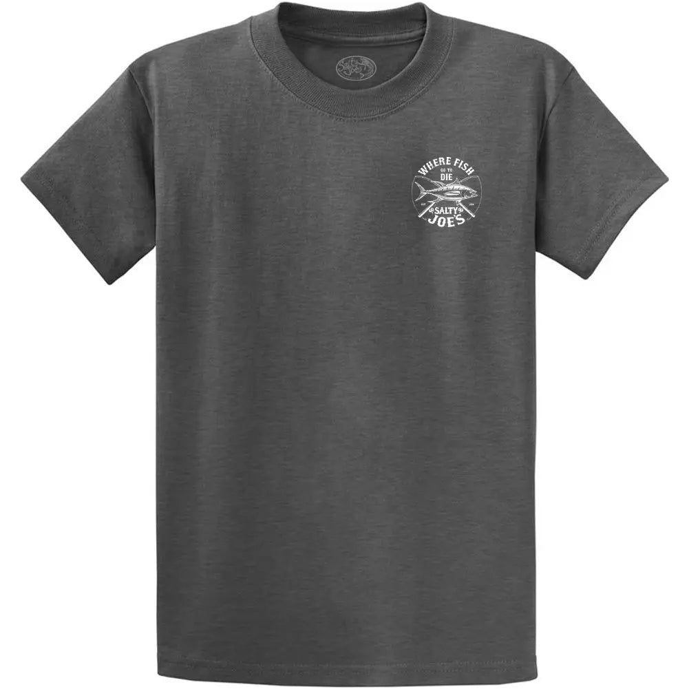 Salty Joe's Dana Logo Heavyweight Cotton Tee - Angler's Pro Tackle & Outdoors