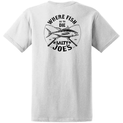 Salty Joe's Dana Logo Heavyweight Cotton Tee - Angler's Pro Tackle & Outdoors