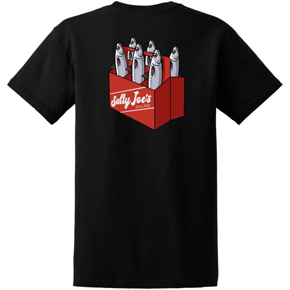 Salty Joe's "Extra Salty" 6 Pack Heavyweight Cotton Tee - Angler's Pro Tackle & Outdoors