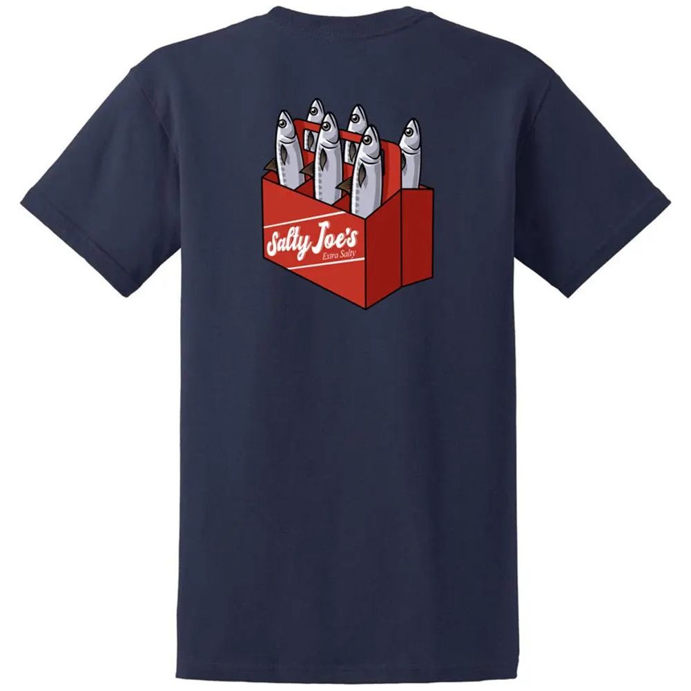 Salty Joe's "Extra Salty" 6 Pack Heavyweight Cotton Tee - Angler's Pro Tackle & Outdoors