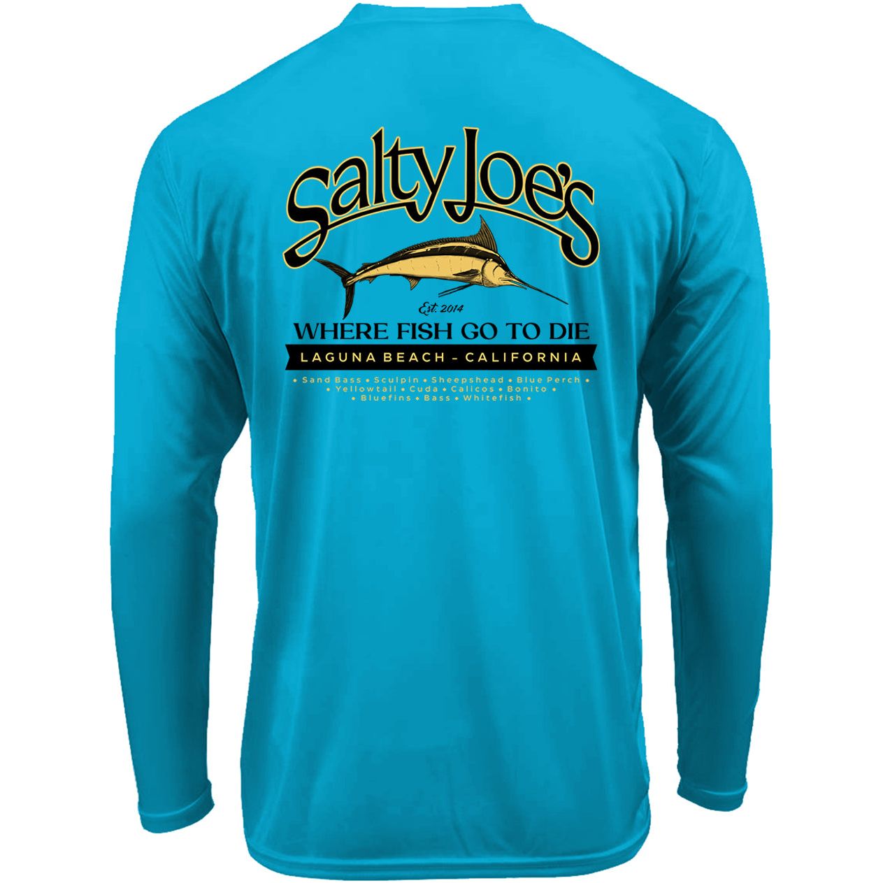 Salty Joe's Fish Count Long Sleeve Sun Shirt - Angler's Pro Tackle & Outdoors