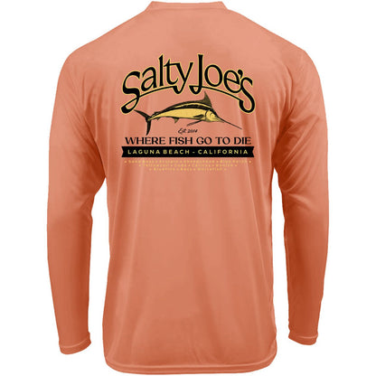 Salty Joe's Fish Count Long Sleeve Sun Shirt - Angler's Pro Tackle & Outdoors