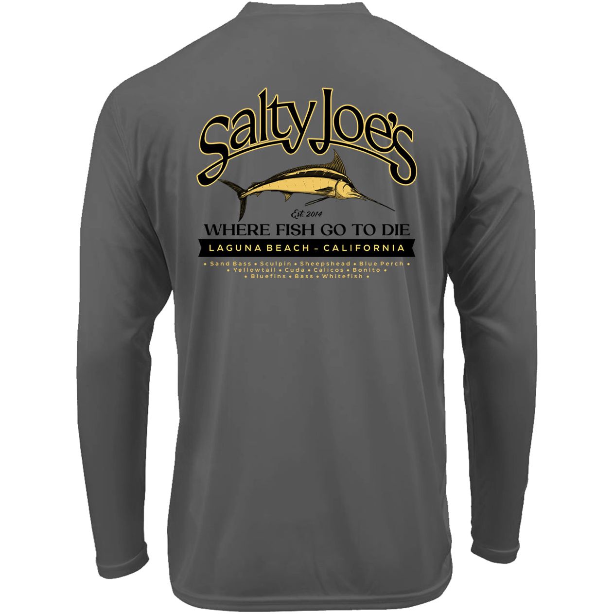 Salty Joe's Fish Count Long Sleeve Sun Shirt - Angler's Pro Tackle & Outdoors
