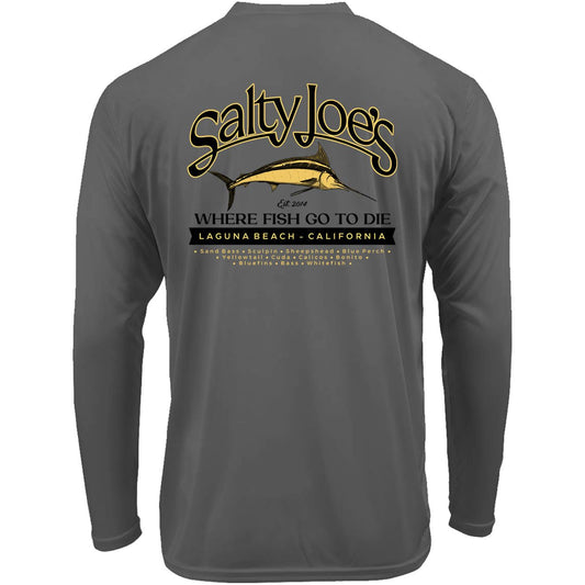 Salty Joe's Fish Count Long Sleeve Sun Shirt - Angler's Pro Tackle & Outdoors