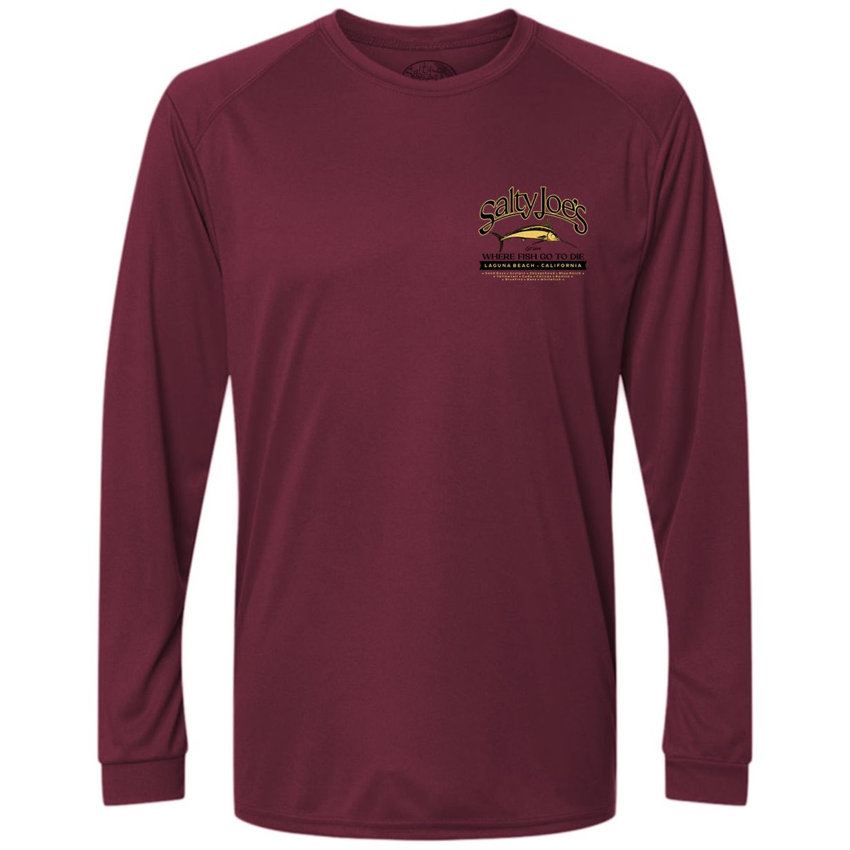 Salty Joe's Fish Count Long Sleeve Sun Shirt - Angler's Pro Tackle & Outdoors