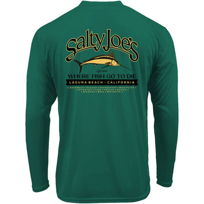 Salty Joe's Fish Count Long Sleeve Sun Shirt - Angler's Pro Tackle & Outdoors