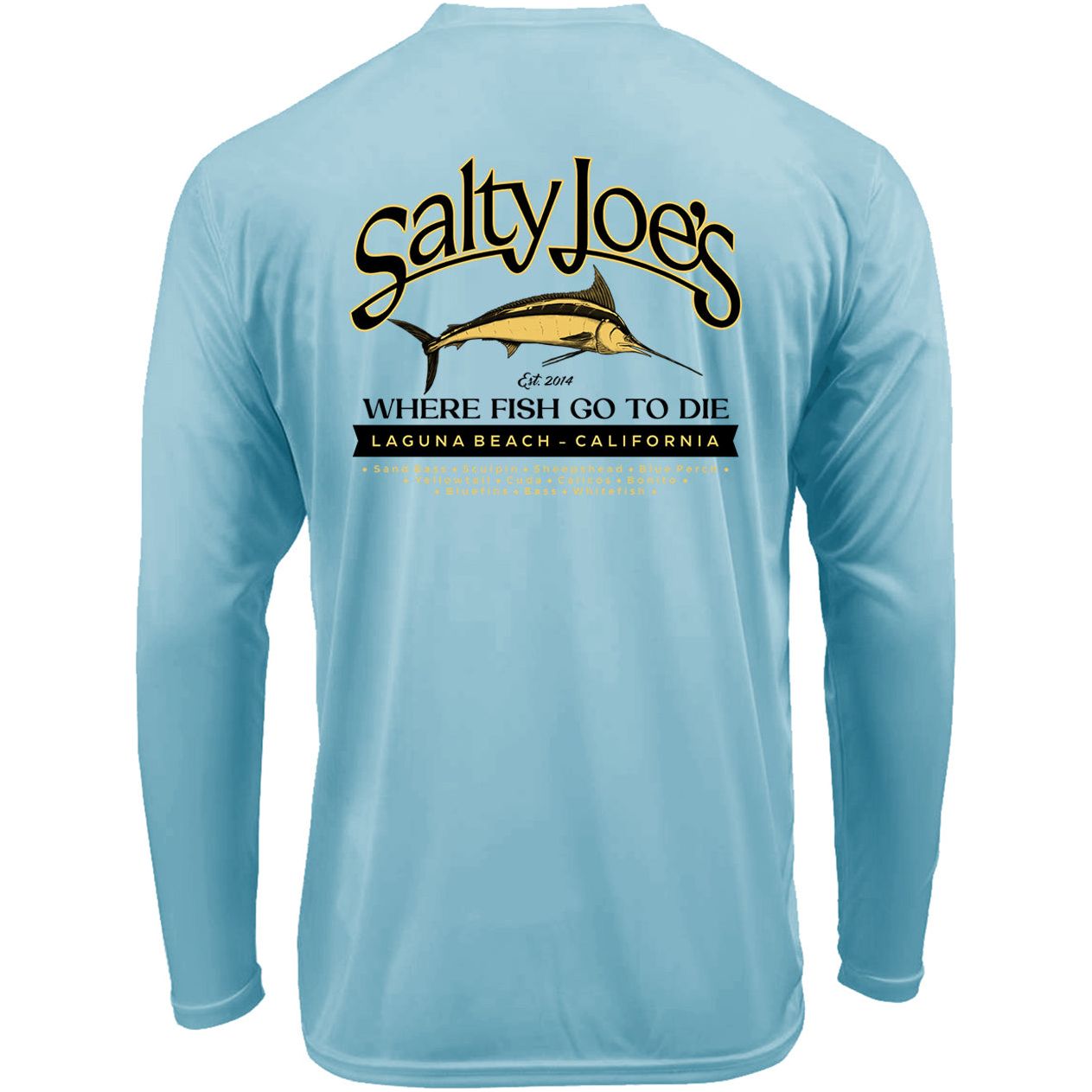 Salty Joe's Fish Count Long Sleeve Sun Shirt - Angler's Pro Tackle & Outdoors