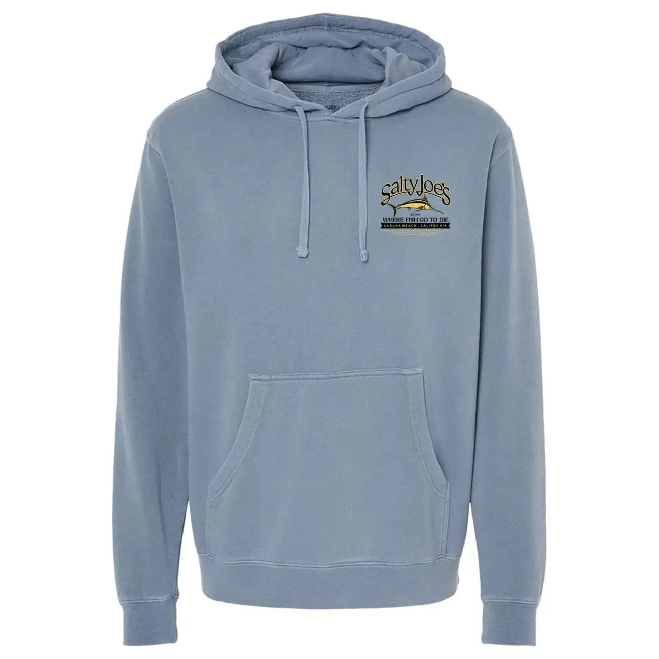 Salty Joe's Fish Count Pigment - Dyed Hoodie - Angler's Pro Tackle & Outdoors